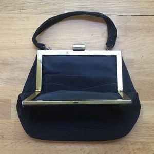 Bags - Vintage Black Wristlet/Clutch/Purse Bags - Vintage Black Wristlet/Clutch/Purse